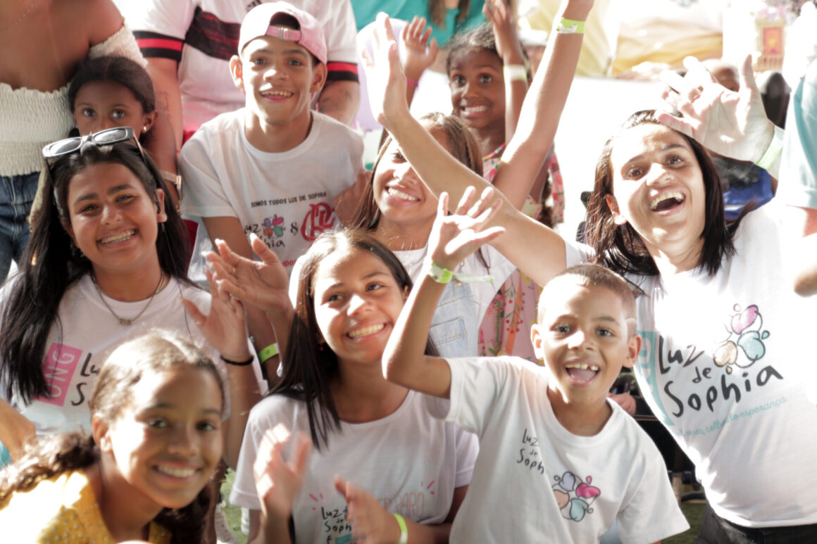 7 Anos ONG luz de Sophia no Centro de Futebol Zico (CFZ)